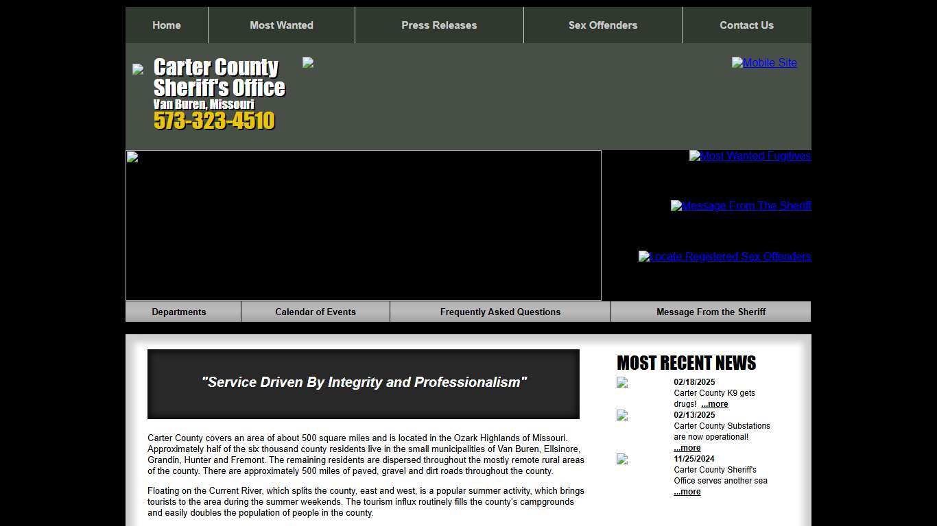 Carter County MO Sheriff's Office